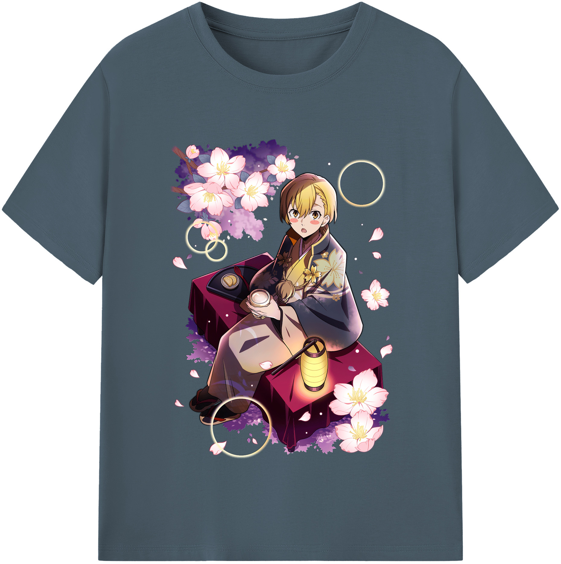 （画像用） 文豪ストレイドッグス Bungo Stray Dogs 綿100％半袖Tシャツ（フロントプリント）